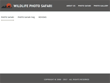Tablet Screenshot of en.wildlife-photo.org